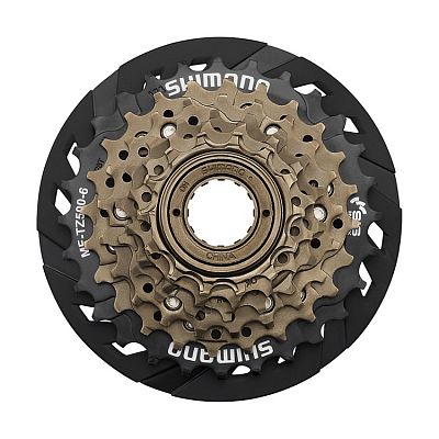 Превью  Трещотка SHIMANO Tourney MF-TZ500-6-CP 6 sp
